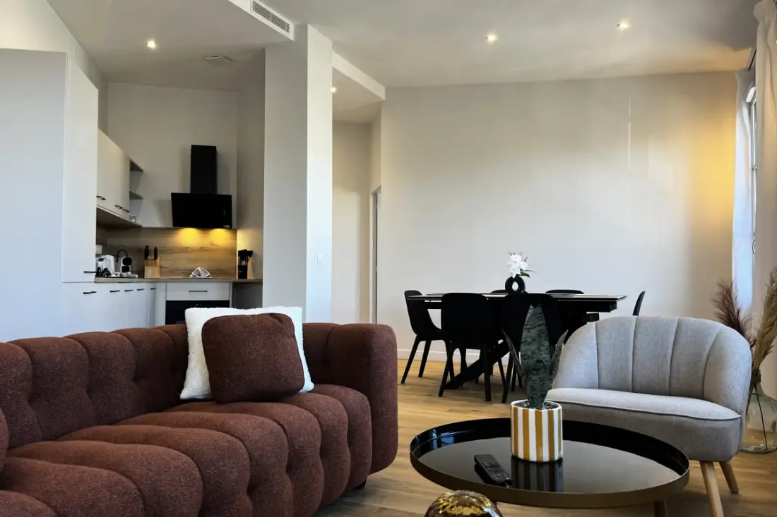 Apartman T4 6 személy számára légkondicionáló - Gare Saint-jean