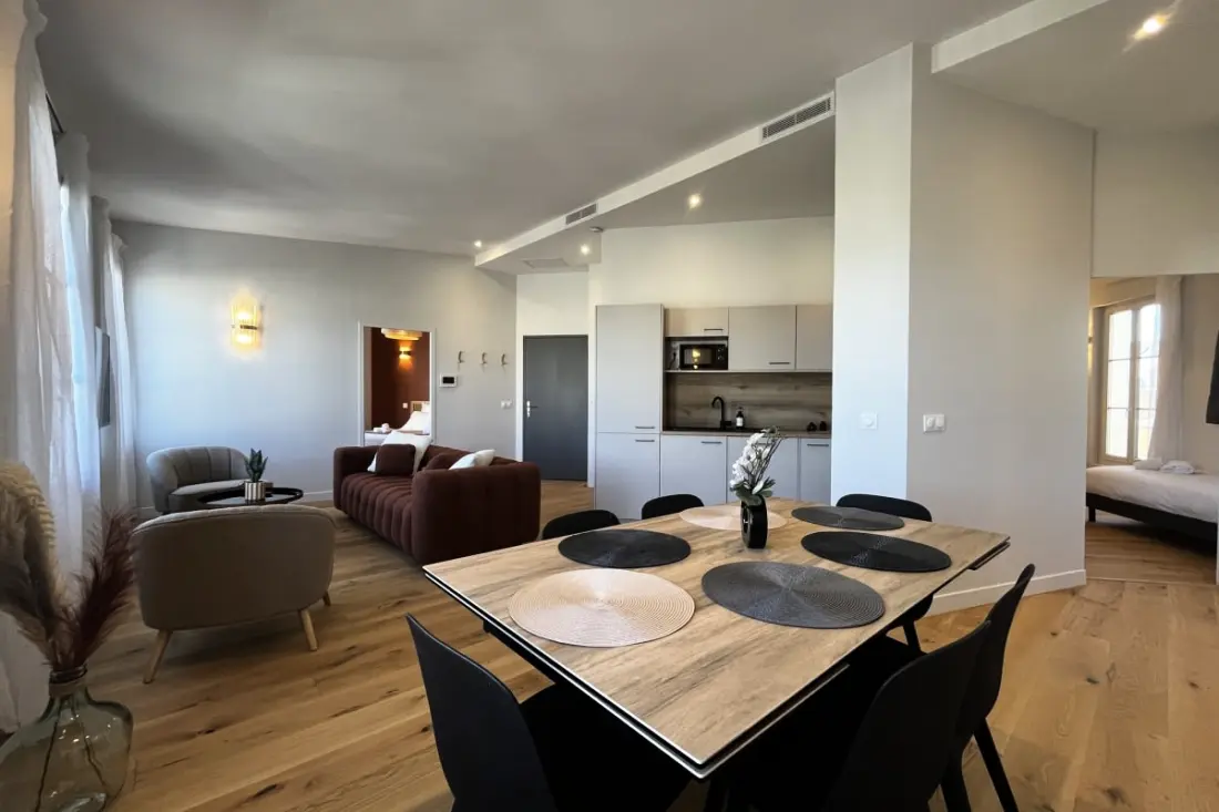 Apartman T4 6 személy számára légkondicionáló - Gare Saint-jean