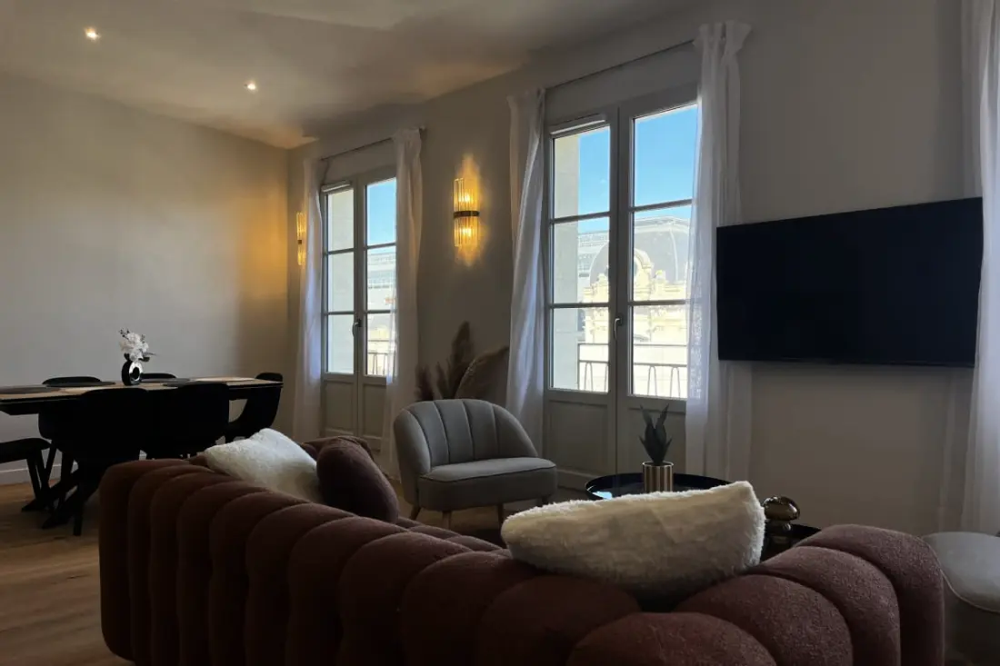 Apartman T4 6 személy számára légkondicionáló - Gare Saint-jean
