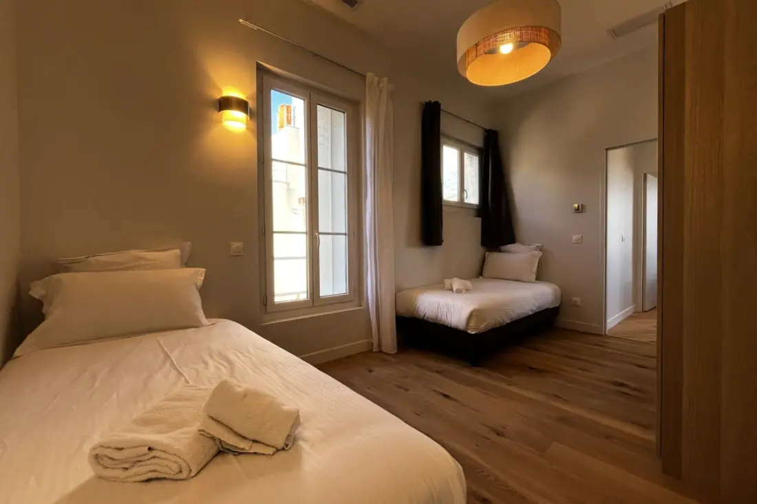 Apartman T4 6 személy számára légkondicionáló - Gare Saint-jean