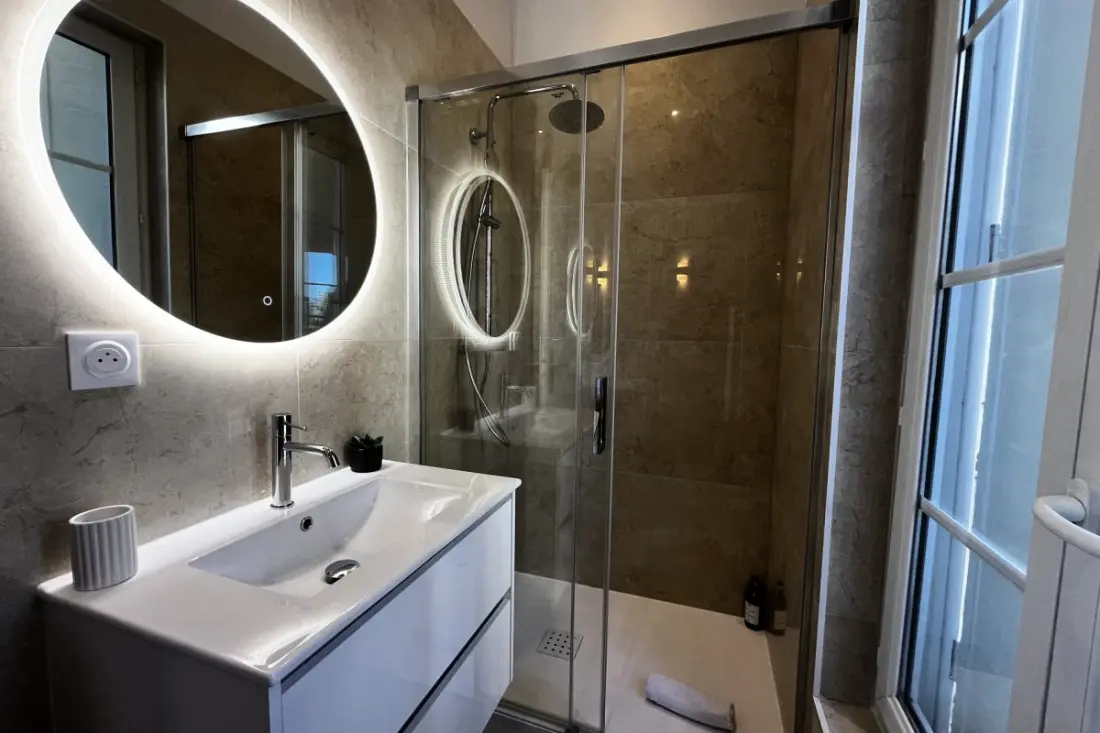 Apartman T4 6 személy számára légkondicionáló - Gare Saint-jean