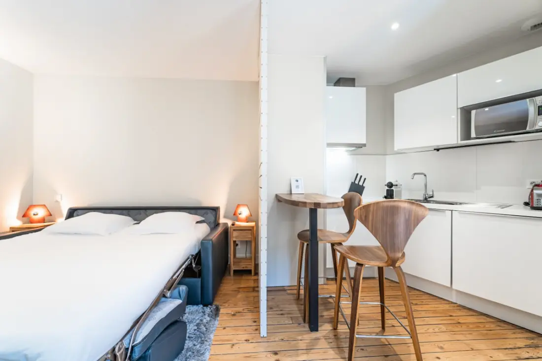 Apartmanok nagyon jó helyet foglaltak a Quinconces kapuján