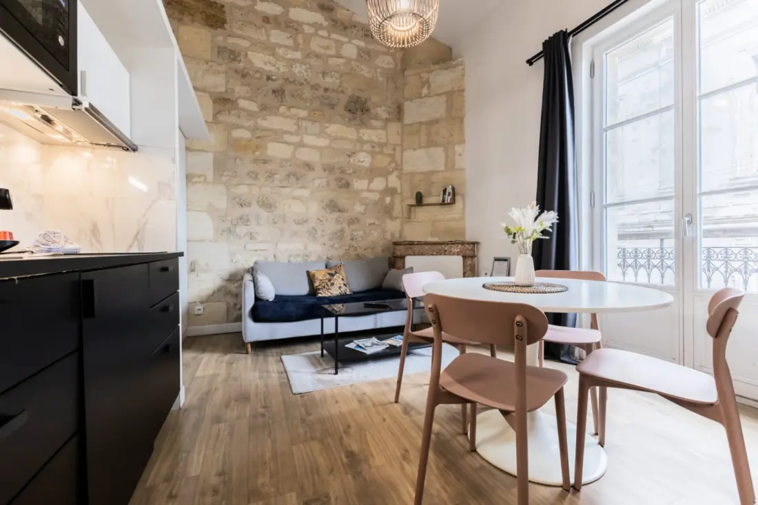 Apartman Cachet En Duplex 2 hálószobából található La Gare St-jean
