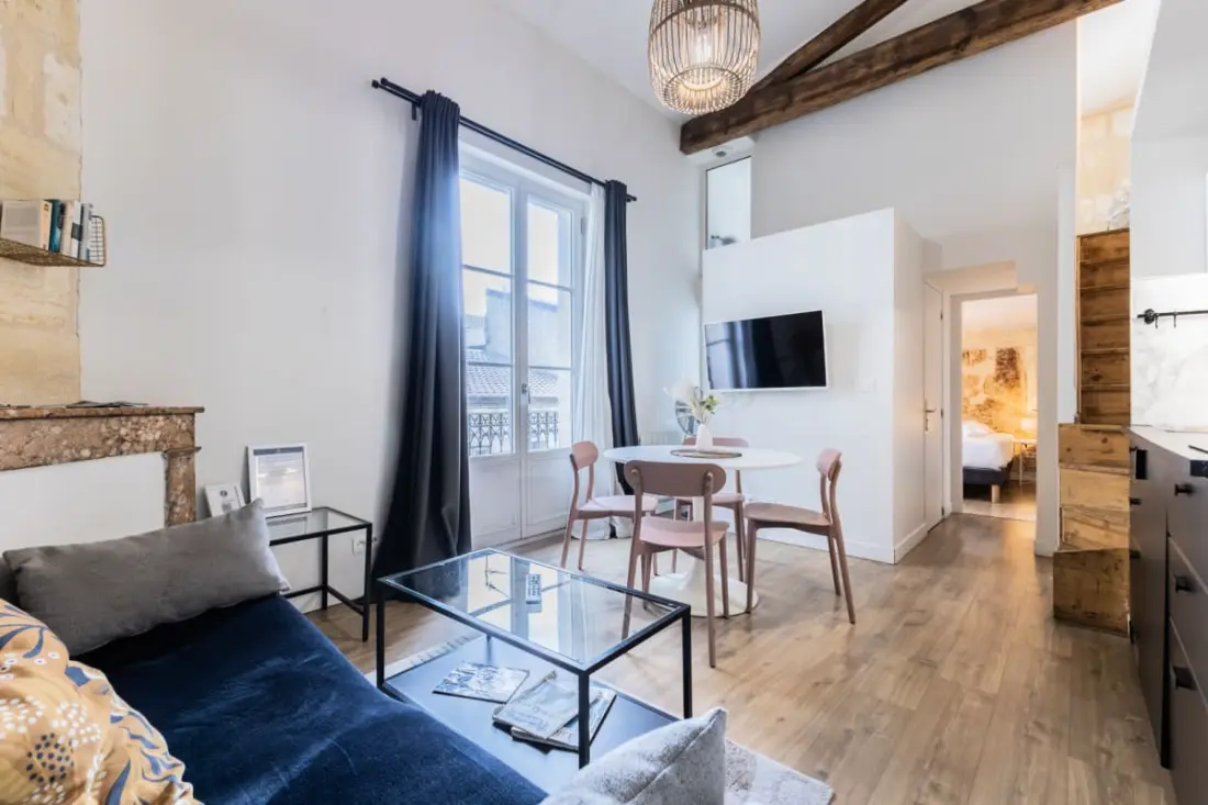 Apartman Cachet En Duplex 2 hálószobából található La Gare St-jean