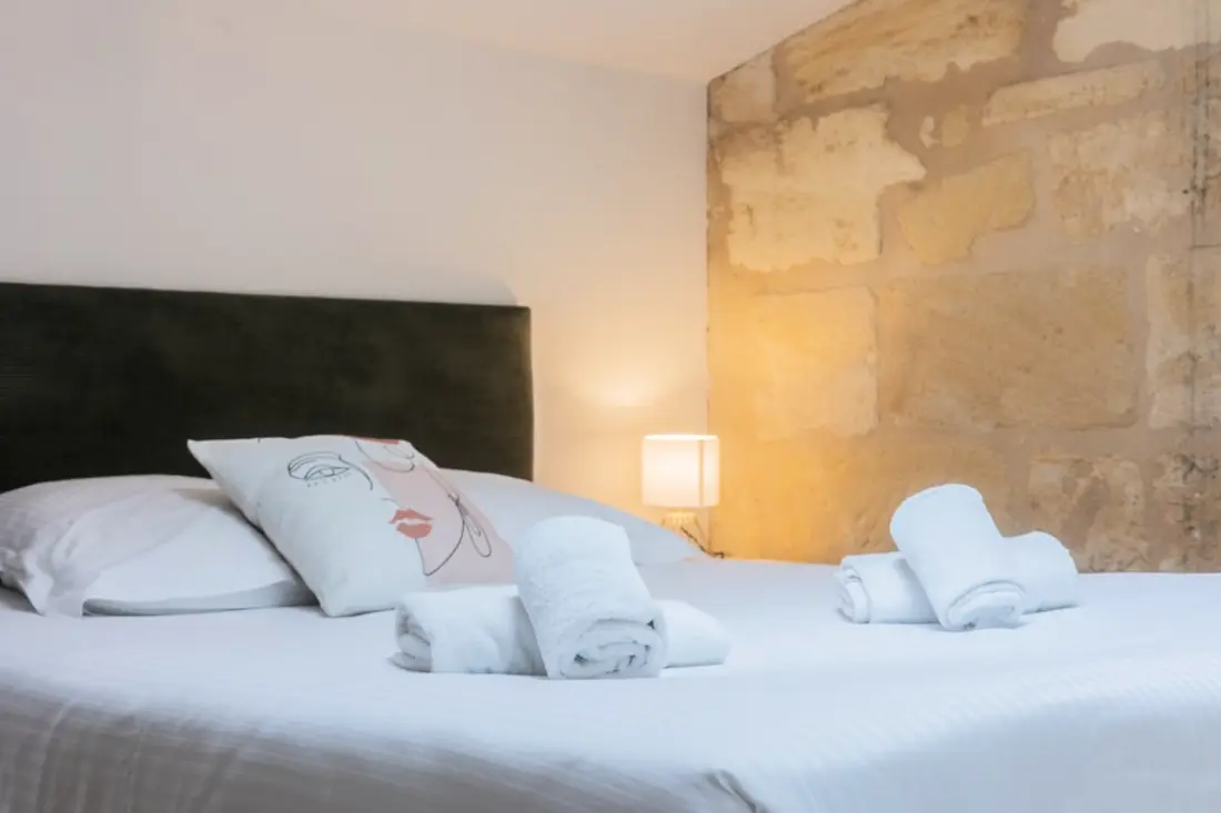 Apartman Cachet En Duplex 2 hálószobából található La Gare St-jean