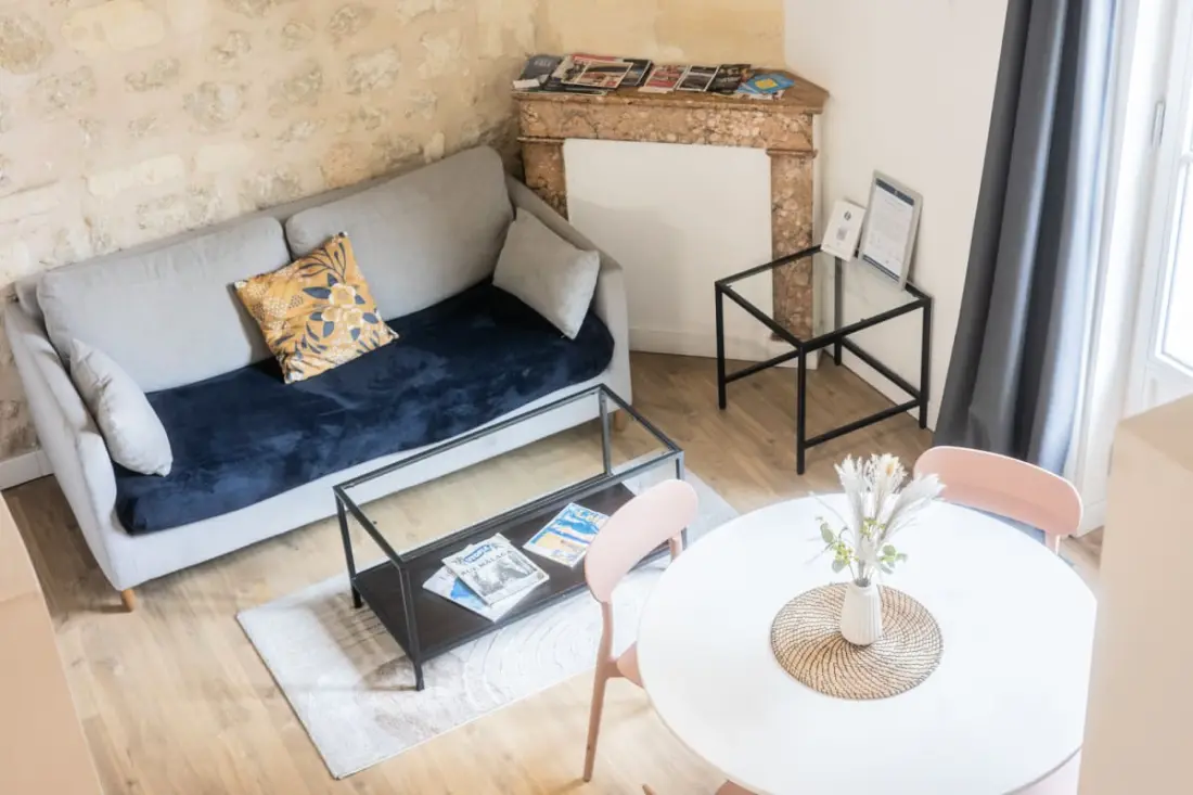 Apartman Cachet En Duplex 2 hálószobából található La Gare St-jean