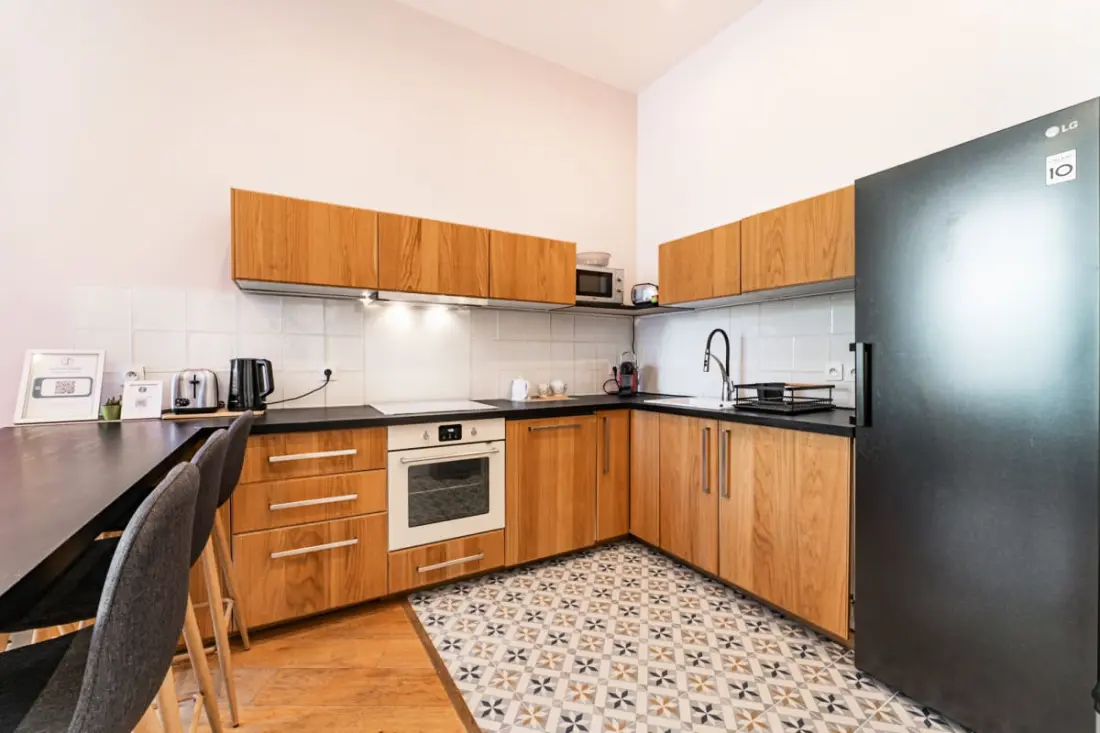 Kivételes és modern apartman a Közkert kapujában 6 fő részére
