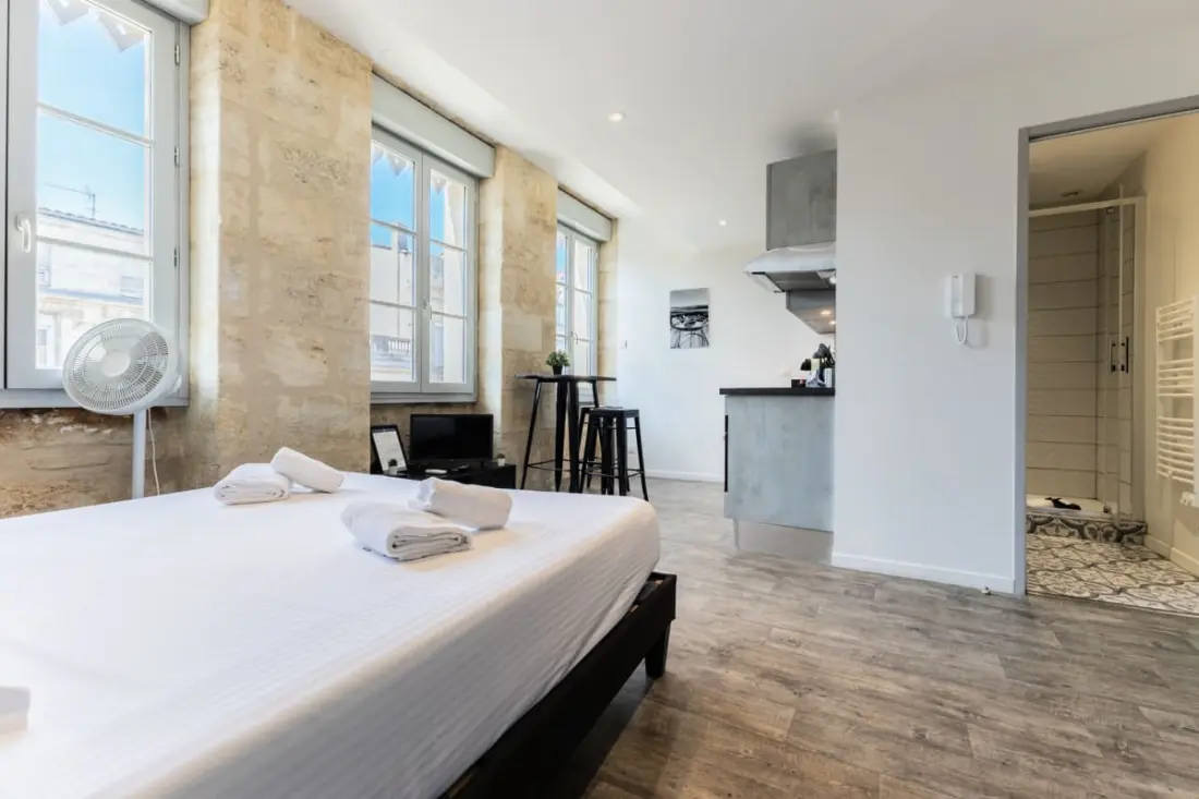 Gyönyörű luxus apartman Pierre Bordelaise 2p