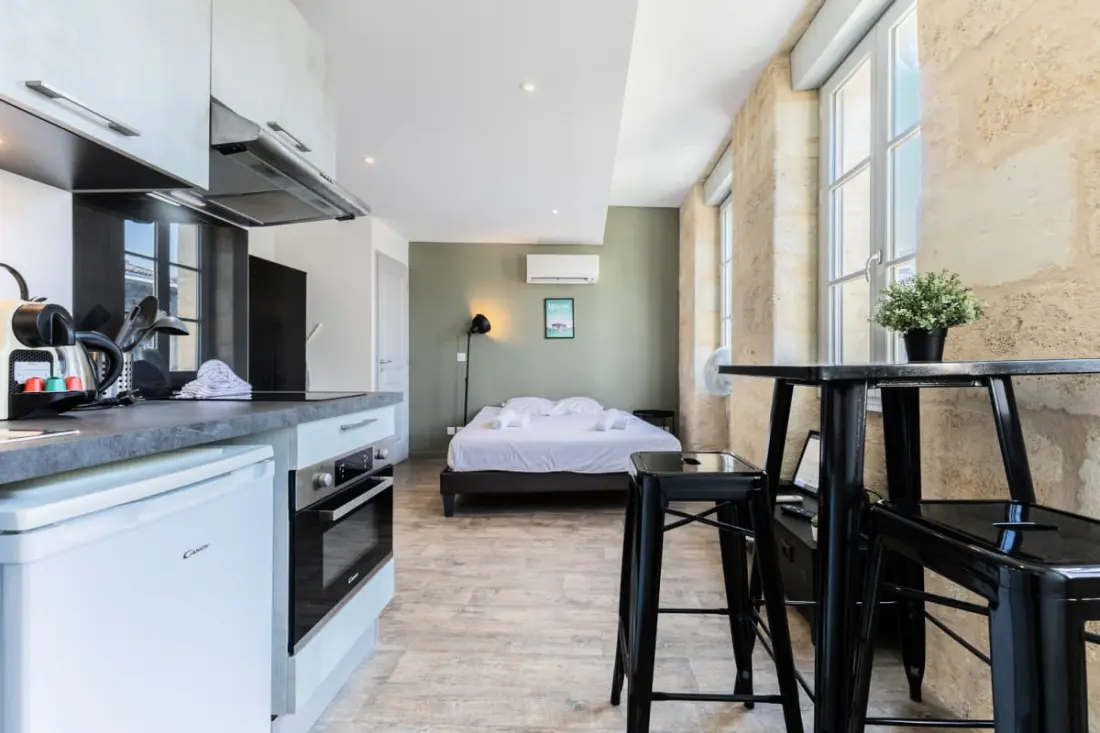 Gyönyörű luxus apartman Pierre Bordelaise 2p