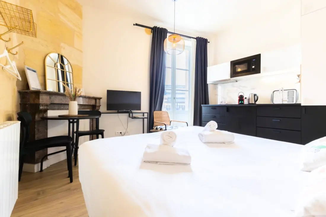 Charming Apartment 2 People Nicely díszített La Gare St-jean