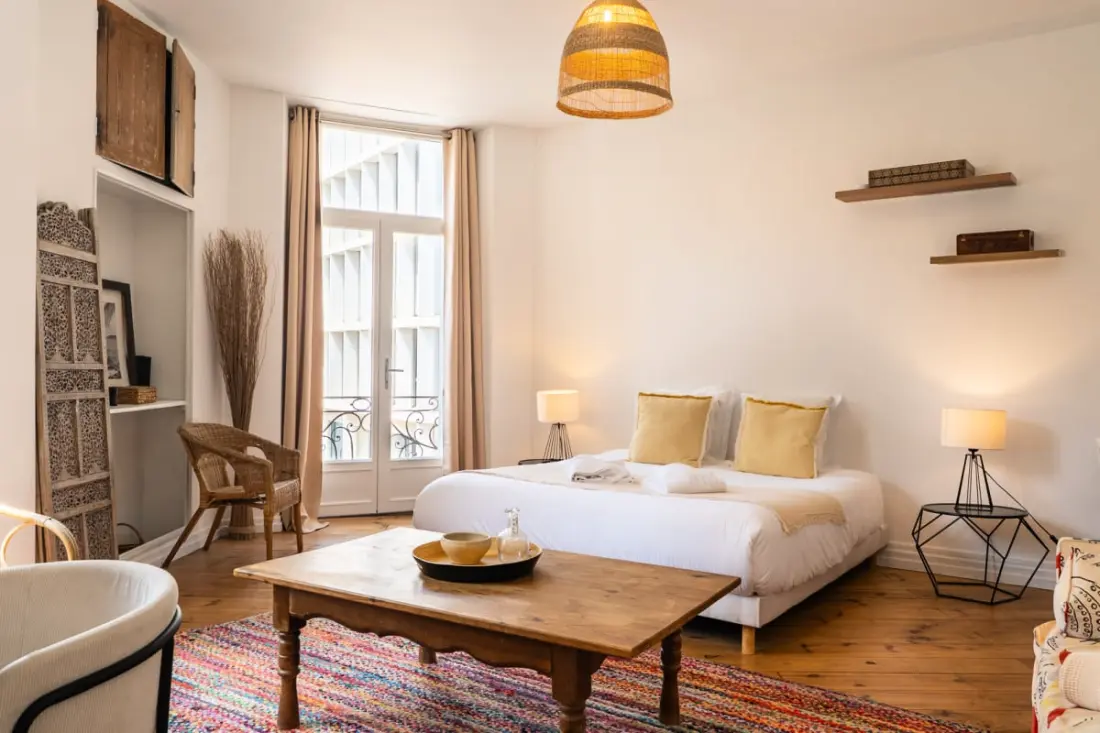 Bájos apartman 4 fő részére Bordeaux városközpontjában