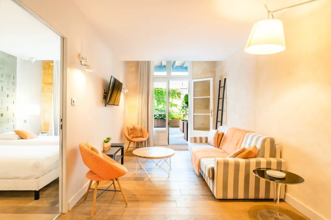 Csodálatos 2 hálószobás apartman terasszal
