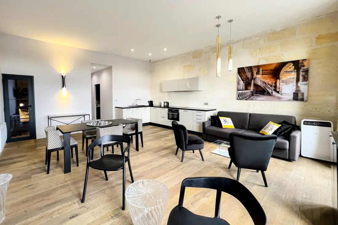Csodálatos 2 hálószobás apartman kilátással a Garonne-ra