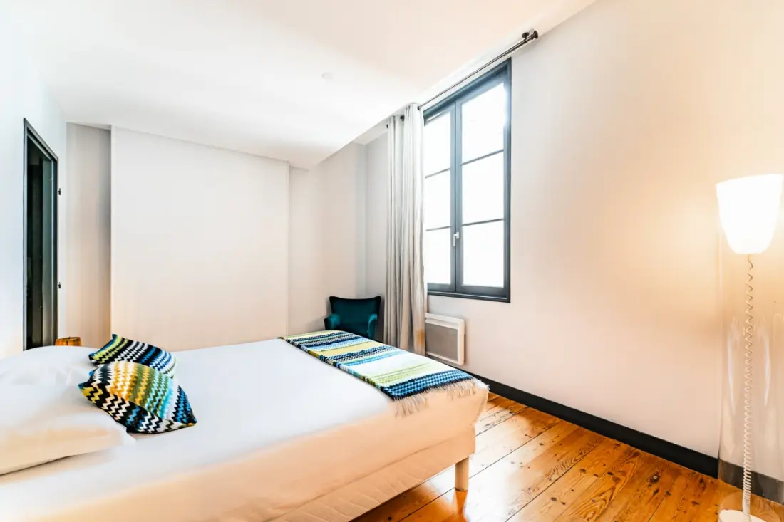 Csodálatos 3 hálószobás apartman kilátással a Garonne-ra