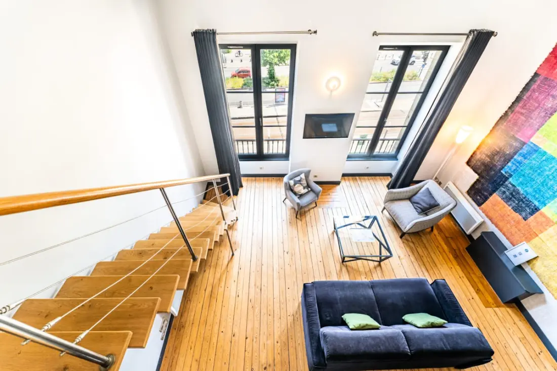 Csodálatos 3 hálószobás apartman kilátással a Garonne-ra