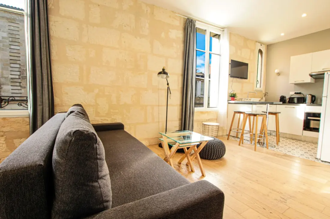 Superb Air-Conditioned Apartman teljes szíve Chartrons