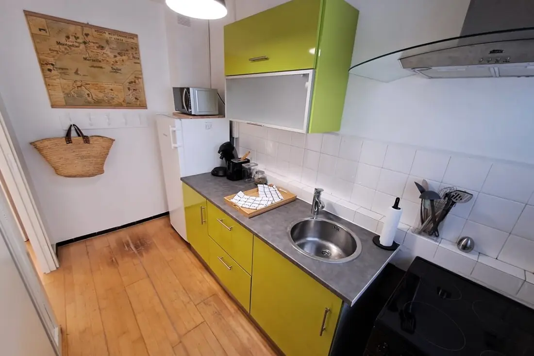 Residence T2 View 100m De La Plage With Private Parking