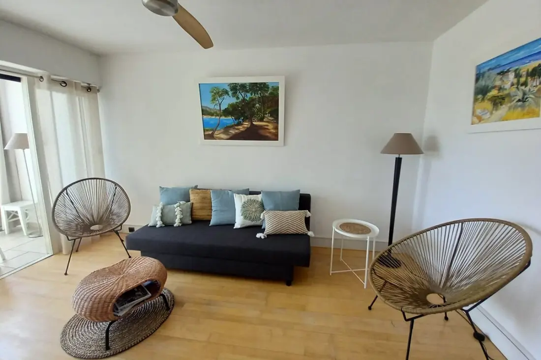 Residence T2 View 100m De La Plage With Private Parking