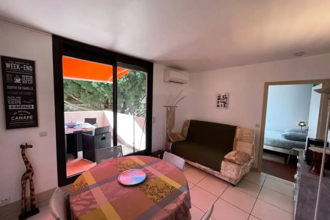 Residence T3 con Terrazza a La Favière - 300m De La Plage