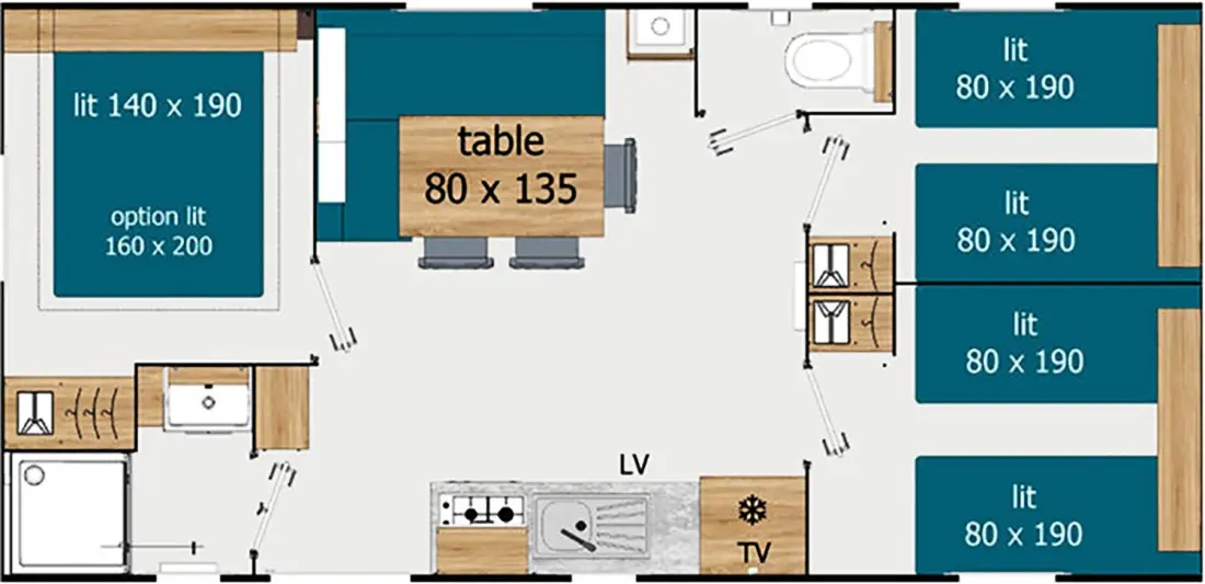 Camping Le Château de Rochetaillé 4 Estrellas★★★★