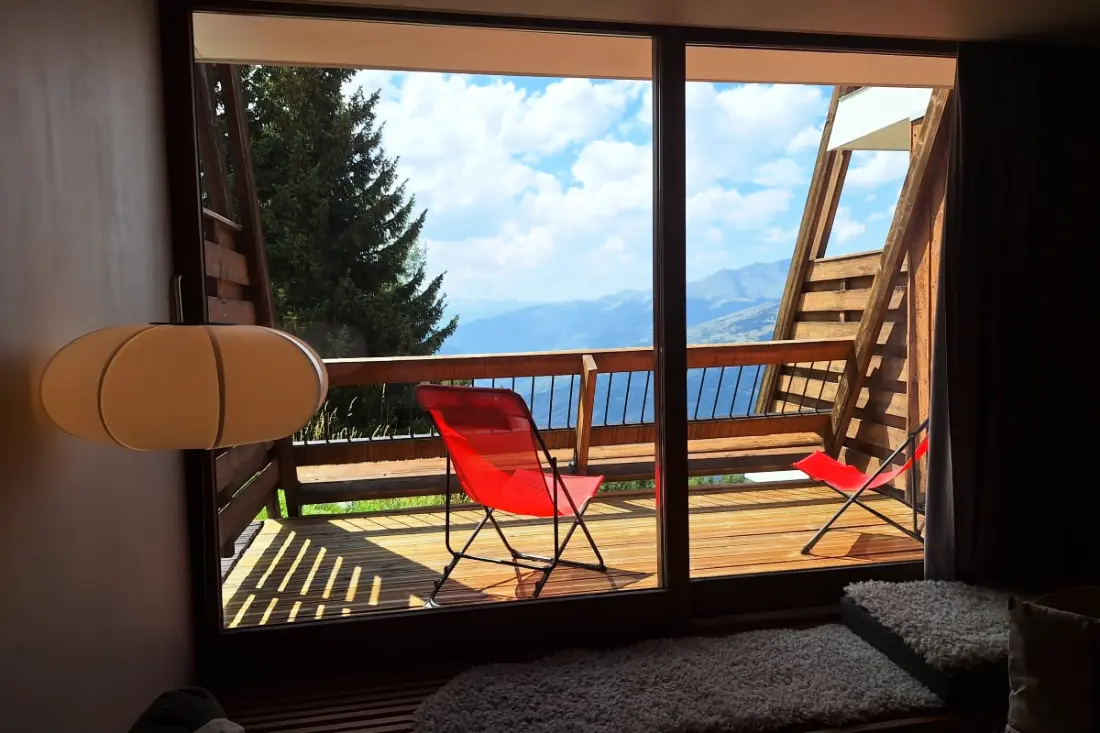 Arc 1600: Gyönyörű apartman Balcony és úszómedence