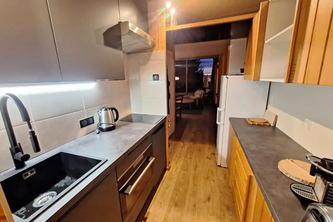 Arc 1600: Gyönyörű apartman Balcony és úszómedence