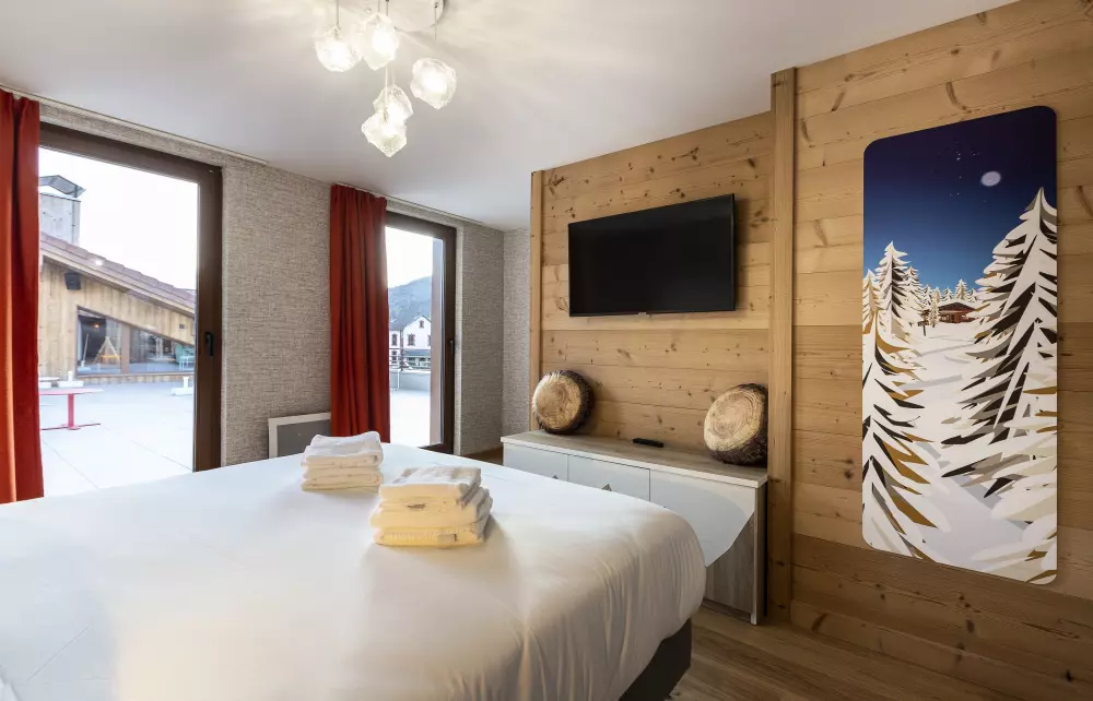 Hôtel Base Camp Lodge Bourg Saint Maurice - Petit-déjeuner inclus