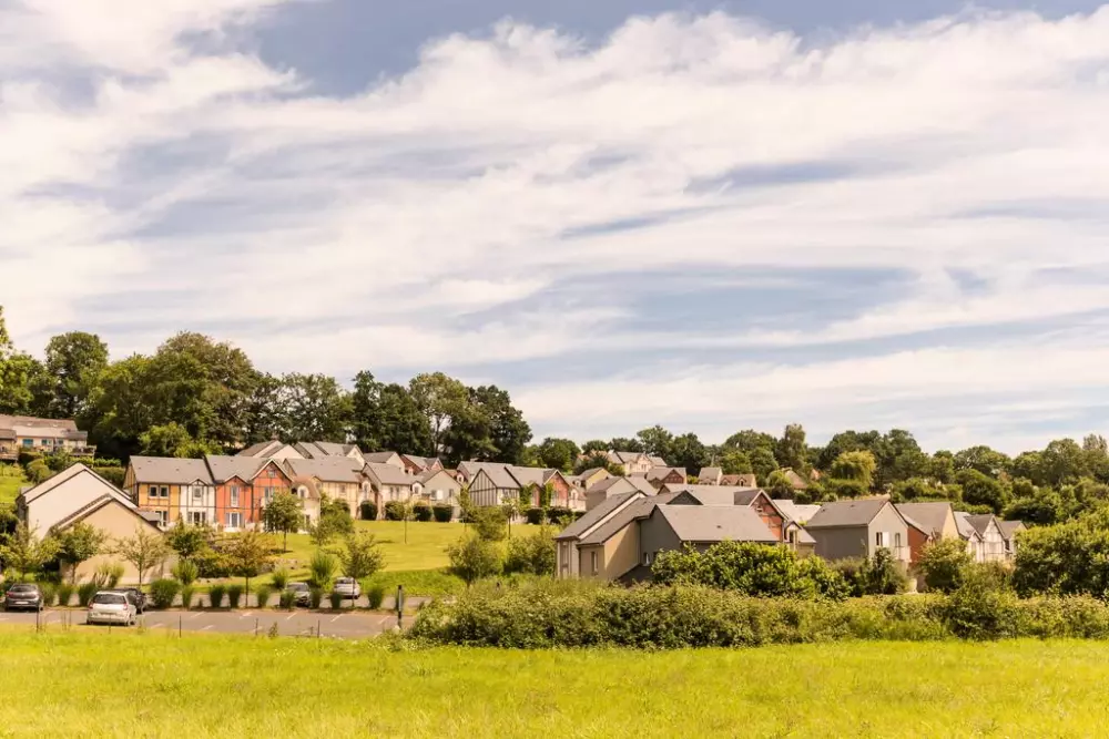 Village Pierre & Vacances Normandië Tuin 3 Sterren★★★