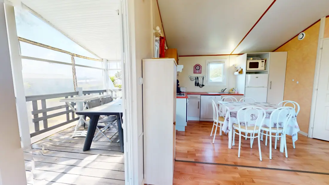 Mobil Home - Bungalow - Ház Brem-sur-Mer