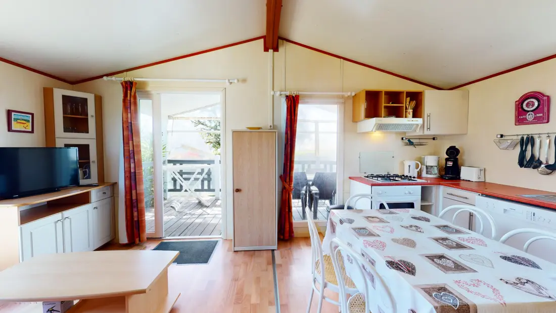 Mobil Home - Bungalow - Ház Brem-sur-Mer