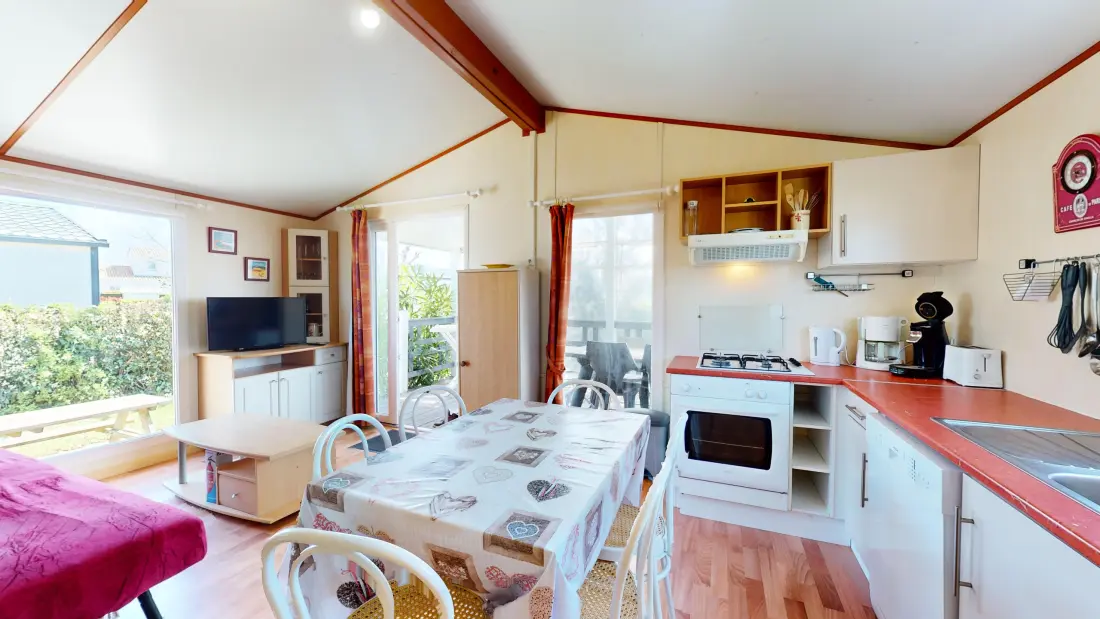 Mobil Home - Bungalow - Ház Brem-sur-Mer
