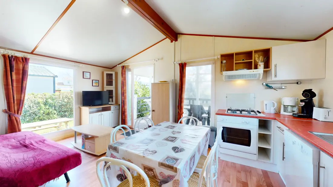 Mobil Home - Bungalow - Ház Brem-sur-Mer