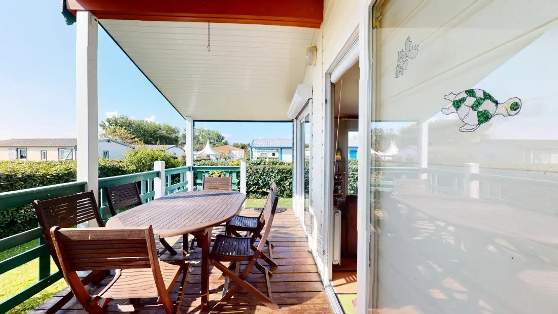 Mobil Home - Bungalow - Ház Brem-sur-Mer