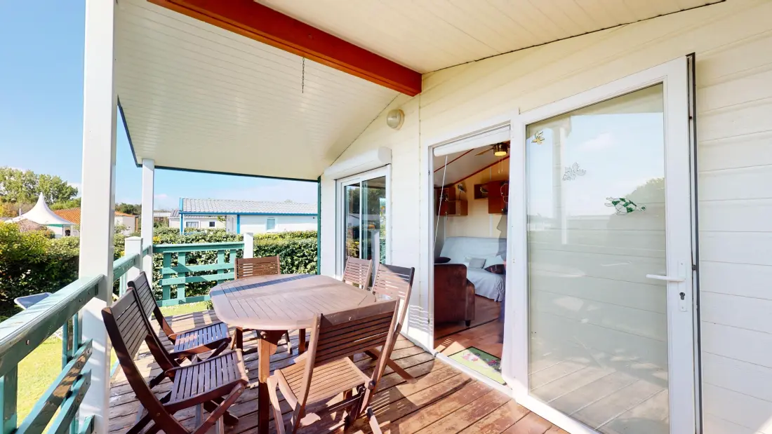 Mobil Home - Bungalow - Ház Brem-sur-Mer