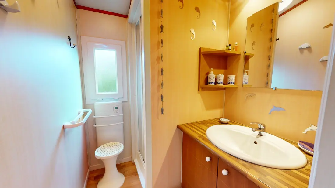 Mobil Home - Bungalow - Ház Brem-sur-Mer