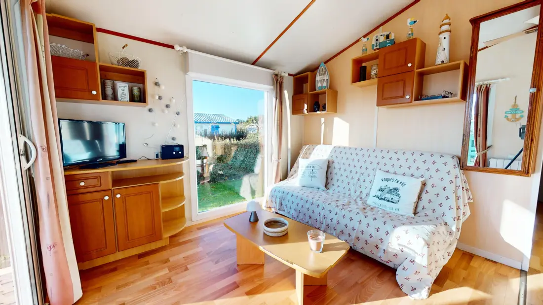 Mobil Home - Bungalow - Ház Brem-sur-Mer