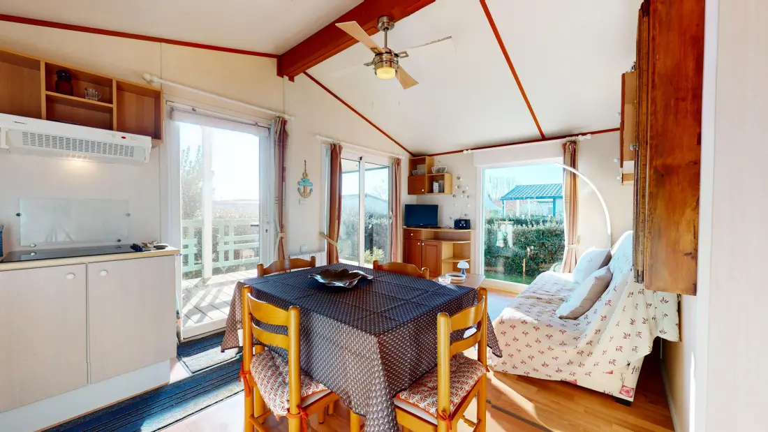 Mobil Home - Bungalow - Ház Brem-sur-Mer