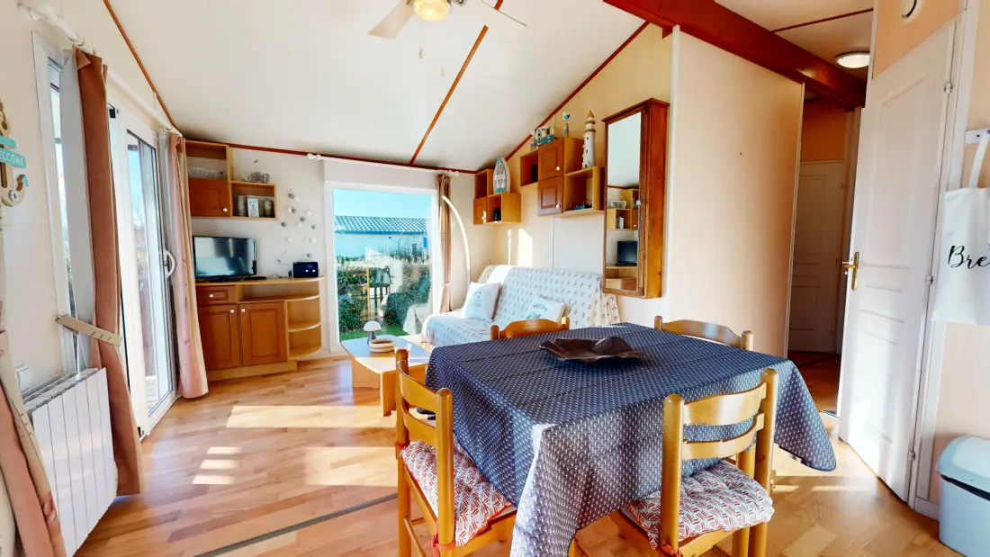 Mobil Home - Bungalow - Ház Brem-sur-Mer