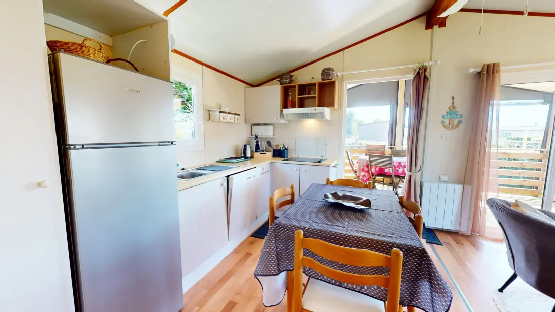 Mobil Home - Bungalow - Ház Brem-sur-Mer