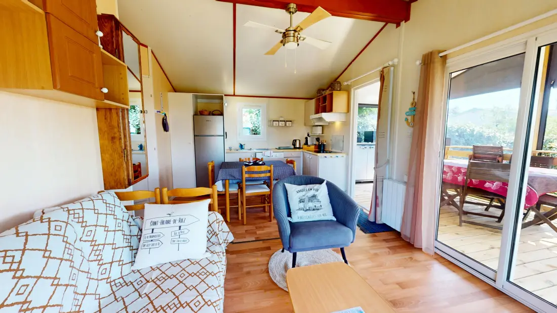Mobil Home - Bungalow - Ház Brem-sur-Mer