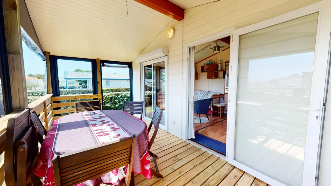 Mobil Home - Bungalow - Ház Brem-sur-Mer