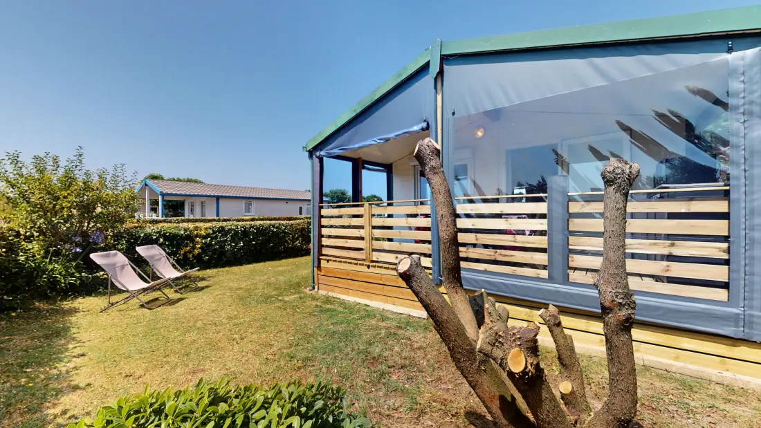 Mobil Home - Bungalow - Ház Brem-sur-Mer