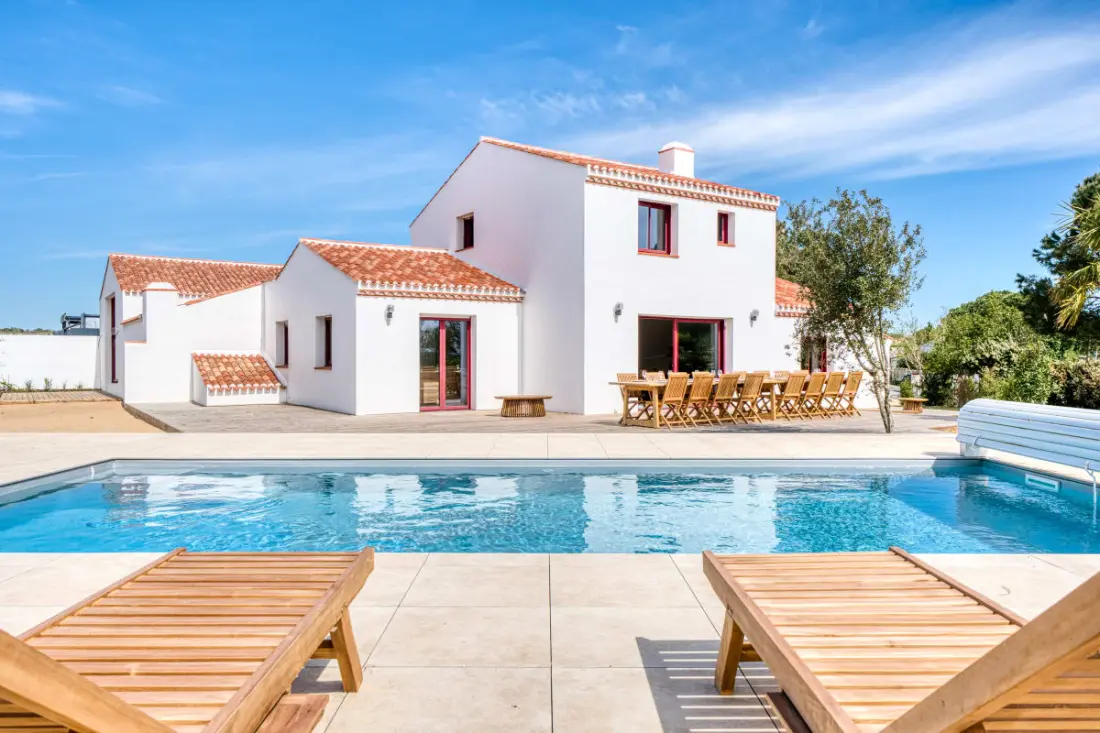 Villa Belvedere: Nézet, Úszómedence, Jacuzzi, Szauna, Petanque, 15 pers