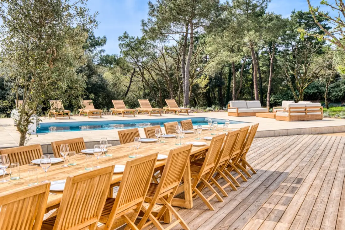 Villa Belvedere: Nézet, Úszómedence, Jacuzzi, Szauna, Petanque, 15 pers