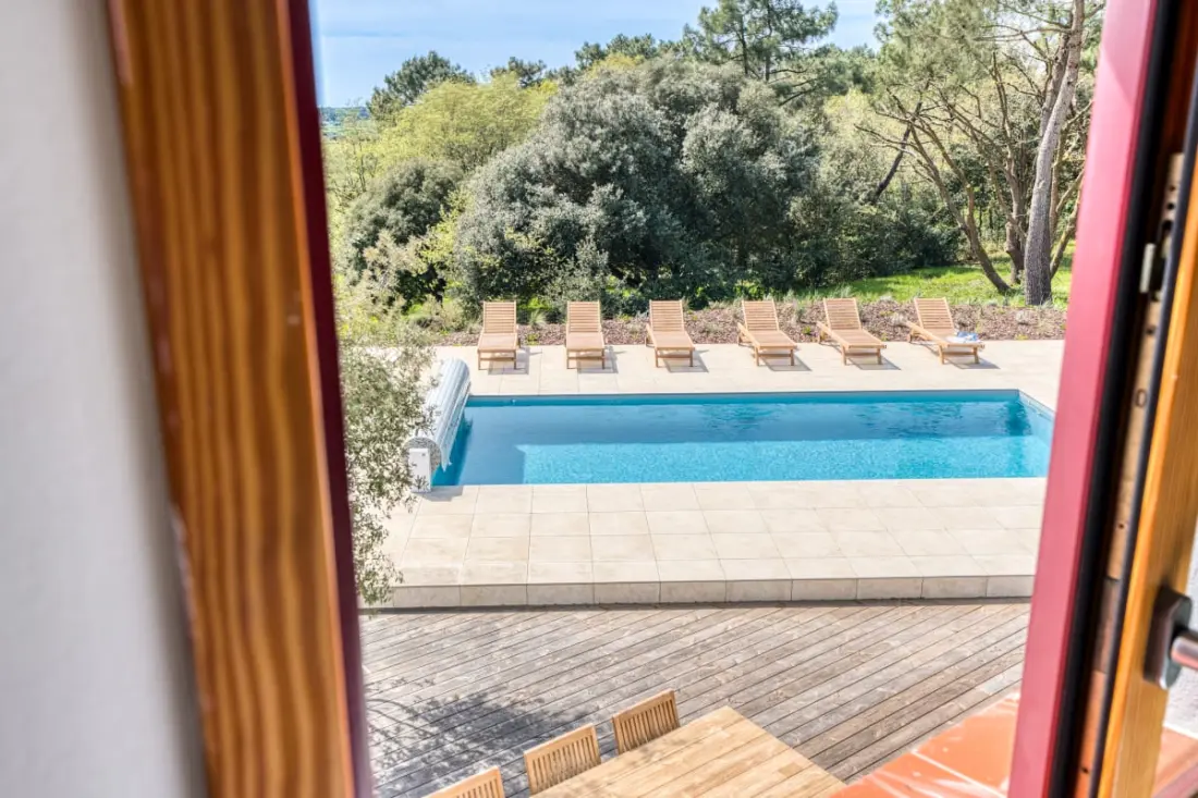 Villa Belvedere: Nézet, Úszómedence, Jacuzzi, Szauna, Petanque, 15 pers