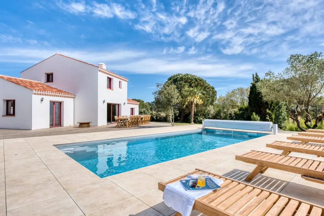 Villa Belvedere: Nézet, Úszómedence, Jacuzzi, Szauna, Petanque, 15 pers