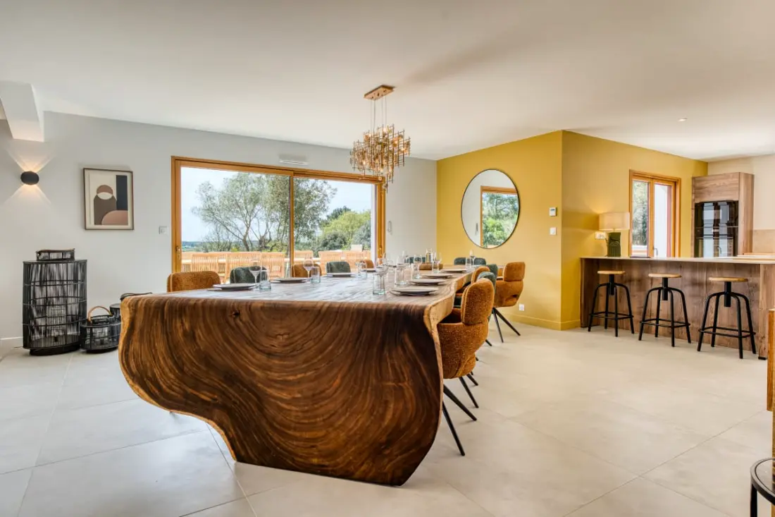 Villa Belvedere: Nézet, Úszómedence, Jacuzzi, Szauna, Petanque, 15 pers