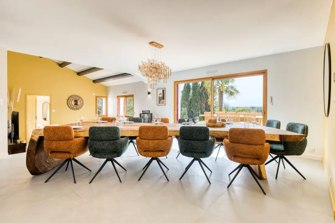 Villa Belvedere: Nézet, Úszómedence, Jacuzzi, Szauna, Petanque, 15 pers