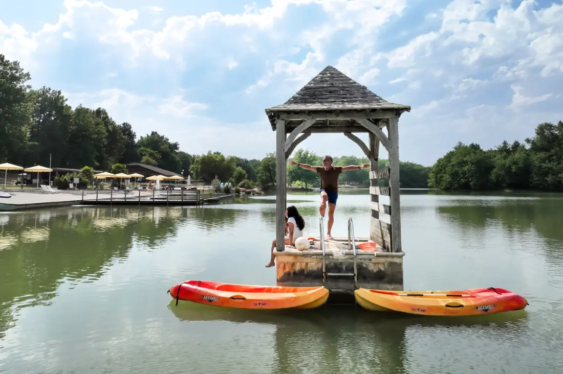 Camping maeva Escapades Les Lacs d'Armagnac 4 Sterne★★★★