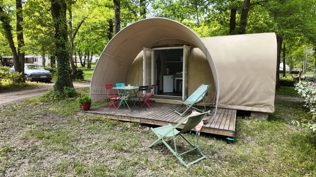 Camping maeva Escapades Les Lacs d'Armagnac 4 Sterne★★★★